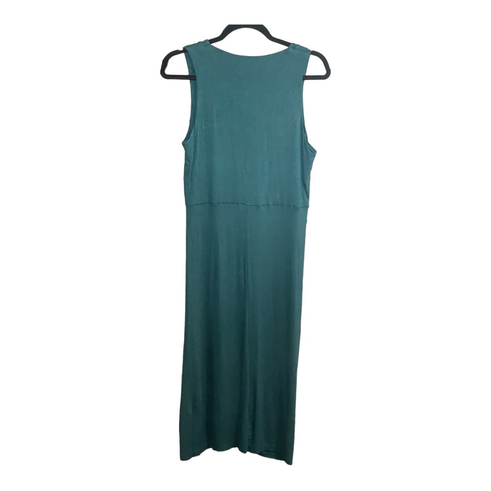 Papillon Tulip Hem Teal Dress Large Sleeveless - Picture 2 of 9